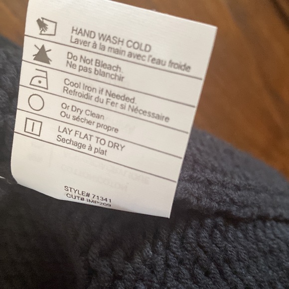 Vince chunky knit black cotton blend cardigan - Picture 8 of 8